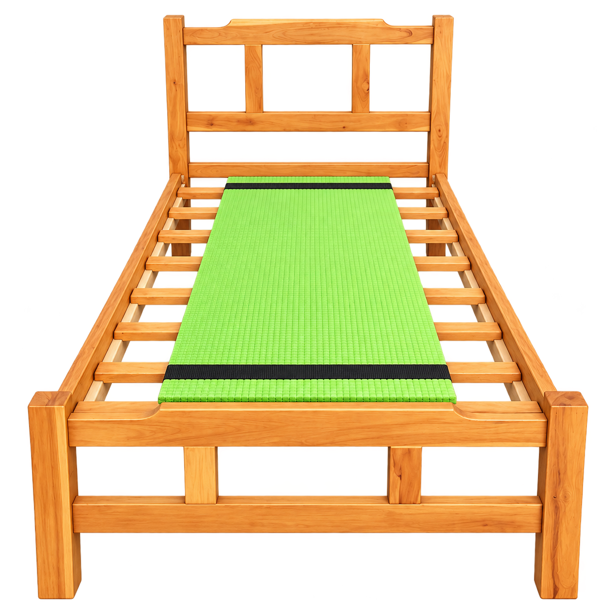 Combo cama de madera + colchoneta